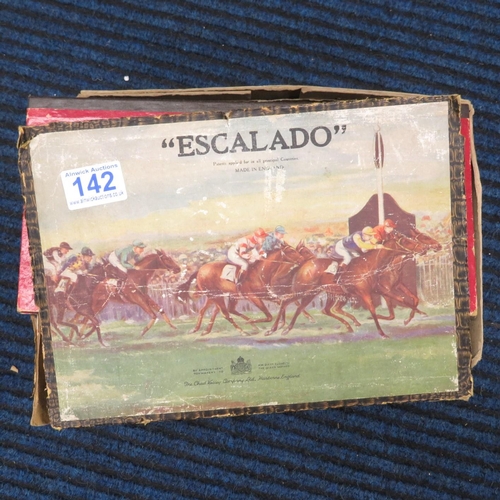 142 - Escalado Horse Racing Game boxed