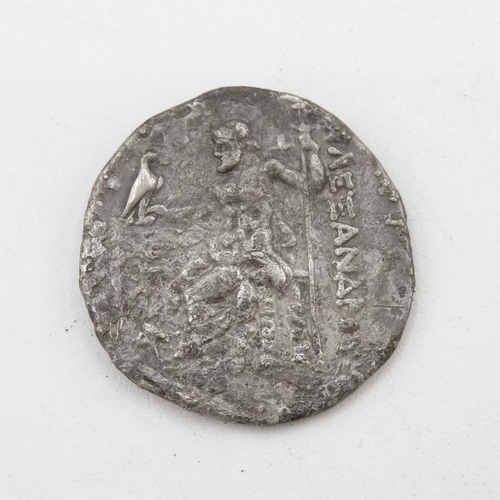 16 - Greek silver coin Tetra Drachma