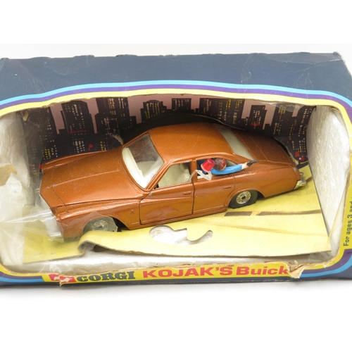 162 - Boxed Corgi Kojak's Buick