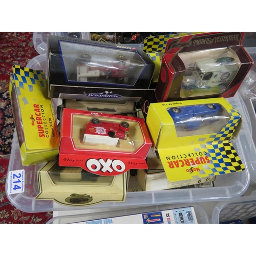 214 - Box of boxed cars