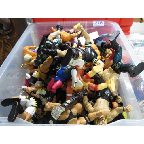 216 - Collection of original 1990's WWF figures