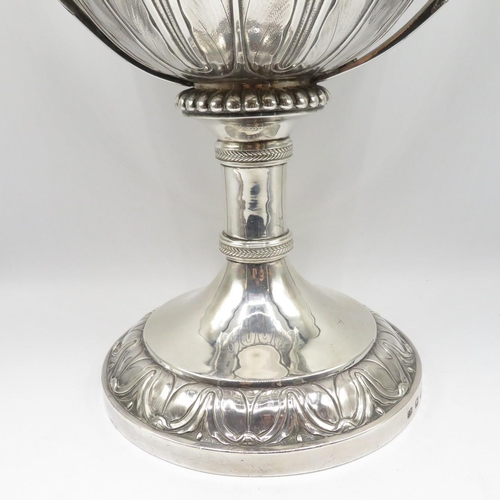 24 - Rare and very valuable Paul Storr cup  72.66oz  presented to Steeplechase for Hunters cup 1863 15