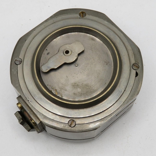 248 - PISTOR and MARTINS BERLIN compass in metal case with mirror fully working