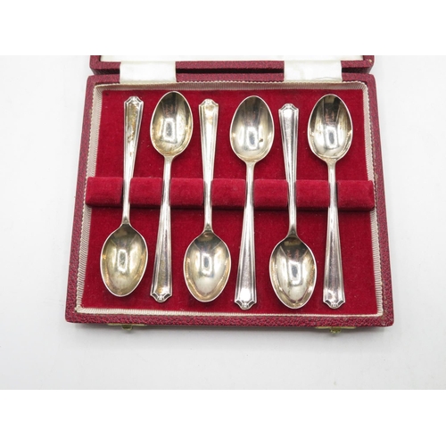 271 - Box of 6x silver spoons each weighing 15.5g