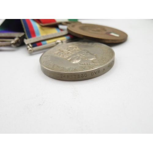 28 - Collection of medals awarded to D N A.Smith Royal Corps of Transport