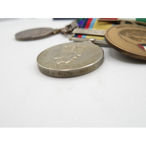 28 - Collection of medals awarded to D N A.Smith Royal Corps of Transport