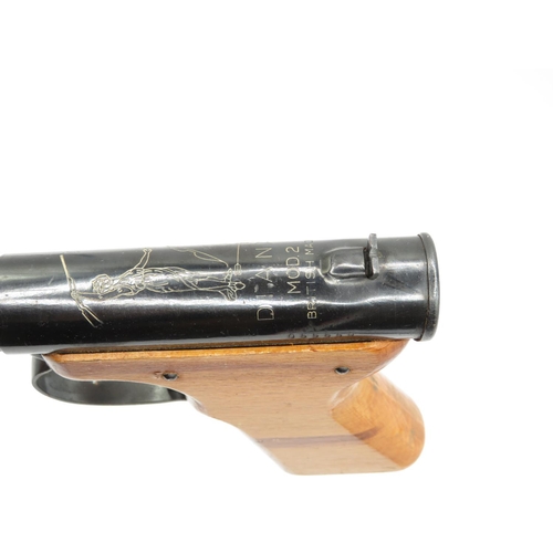 59 - Wooden handled Gat pistol