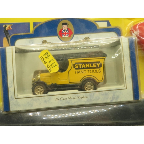 79 - Rare Stanley Surform along with boxed replica Stanley tools die cast car