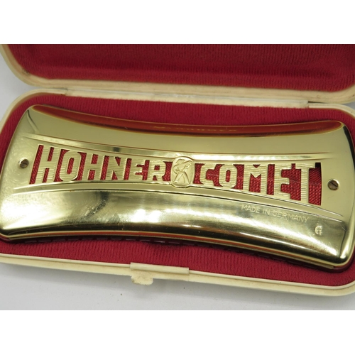 83 - HOHNER Comet  and HOHNER blues harp