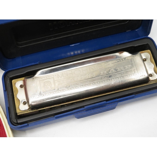 83 - HOHNER Comet  and HOHNER blues harp