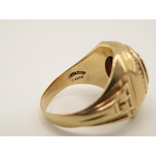 1 - 10ct American college ring engraved Little Flower Catholic High School For Girls Philadelphia  size ... 