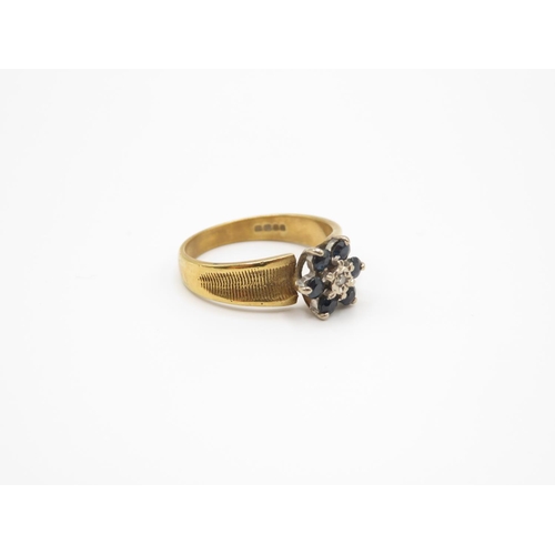 116 - 18ct gold ring size M  4.2g