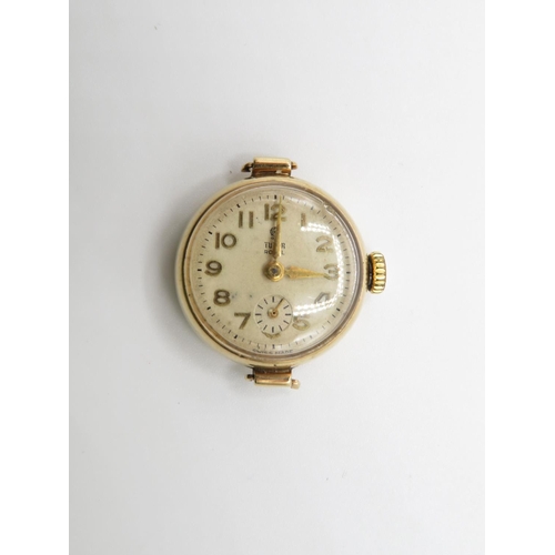 131 - 9ct gold Tudor Royale watch  7.7g
