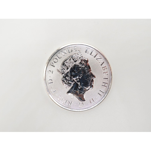 174 - Britannia 1oz pure silver coin