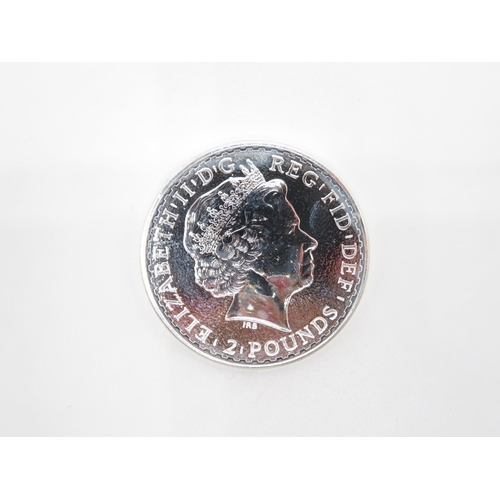 175 - Britannia 1oz pure silver coin