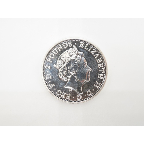176 - Britannia 1oz pure silver coin