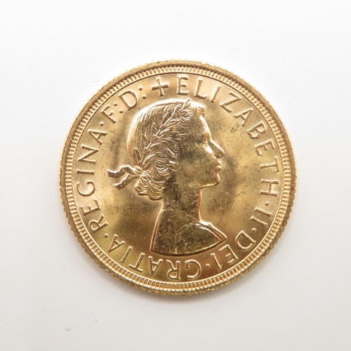 200 - 1963 full sovereign excellent condition