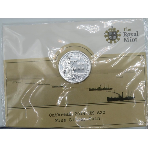 205 - 1X £50 COIN AND 2X £20 COINS  FROM Royal Mint