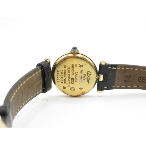 218 - Ladies MUST DE CARTIER wristwatch