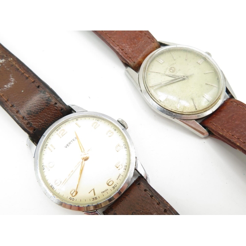 126 - 2x hand wind automatic watches both running