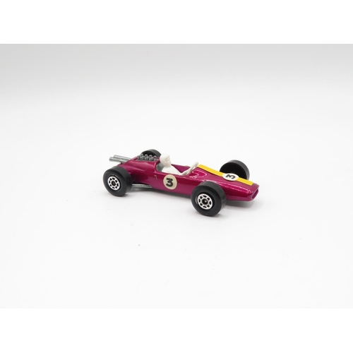 145 - Matchbox Superfast Lotus racing car number 19 MIB - box has slight damage