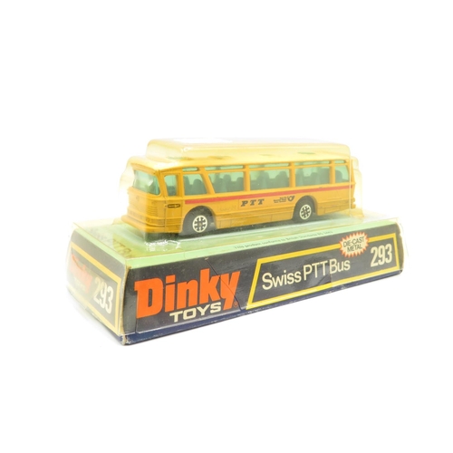 147 - Dinky boxed Swiss PTT Bus 293 MIB