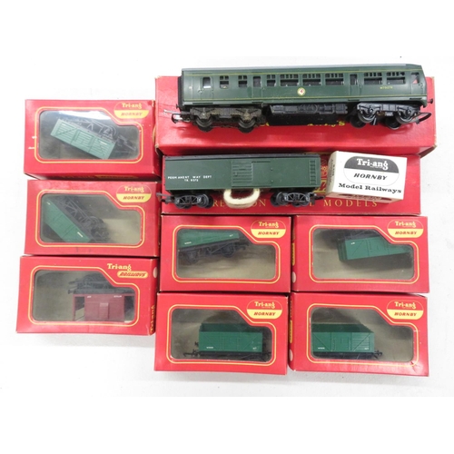 254 - Collection of Mint in Box Hornby train carriages