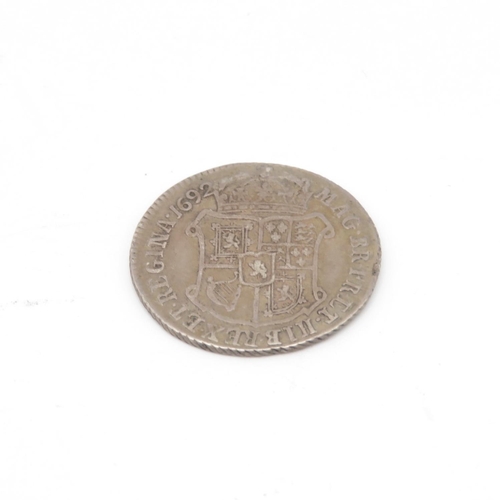 319 - William and Mary 10shilling 1692 thought to be Scottish Mint