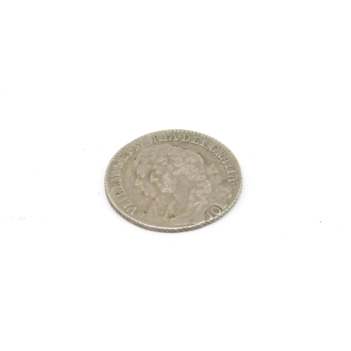 319 - William and Mary 10shilling 1692 thought to be Scottish Mint