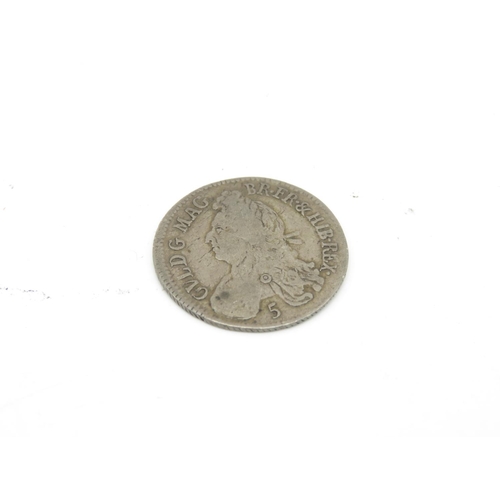 330 - William II 1699 five shillings Edinburgh Mint