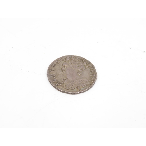 331 - Queen Anne 1705 five shillings Edinburgh Mint