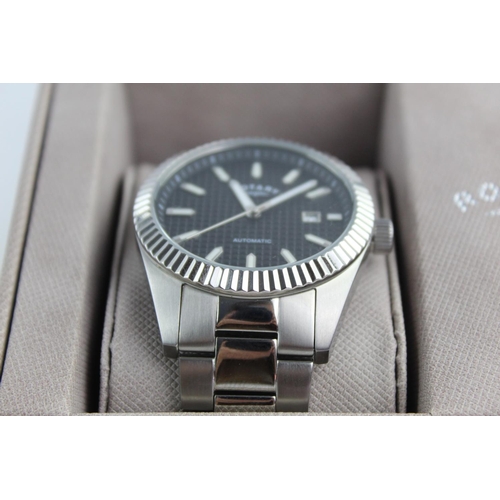 404 - Rotary GB 00426/04 gent's automatic wristwatch Working and unworn.  Original box and instructions