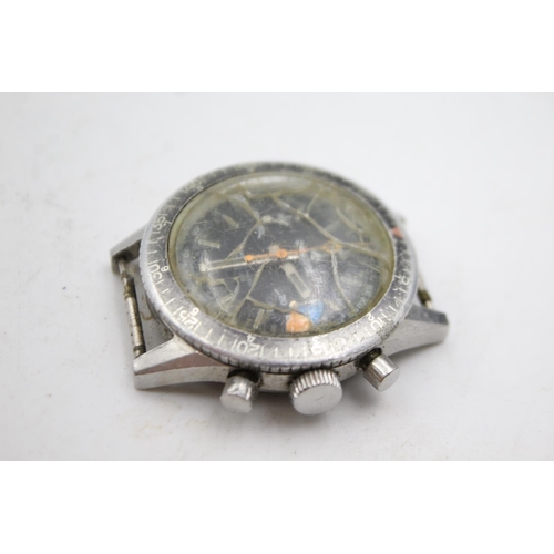 413 - Chronosport gents vintage circa 1970s chronograph wristwatch handwind - spares and repairs chronogra... 