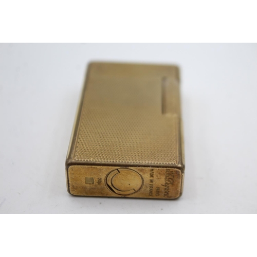 464 - S.T DUPONT Gold Plated Cigarette LIGHTER - M9JF58 (102g)