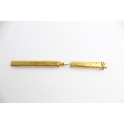 508 - Vintage CARTIER Trinity Gold Plated ROLLERBALL PEN - 116030 (23g)