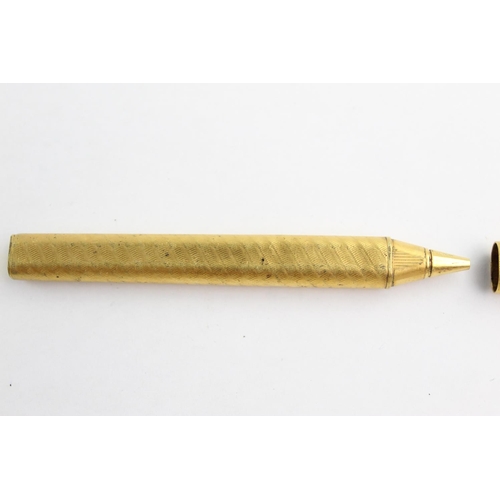 508 - Vintage CARTIER Trinity Gold Plated ROLLERBALL PEN - 116030 (23g)