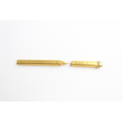 508 - Vintage CARTIER Trinity Gold Plated ROLLERBALL PEN - 116030 (23g)