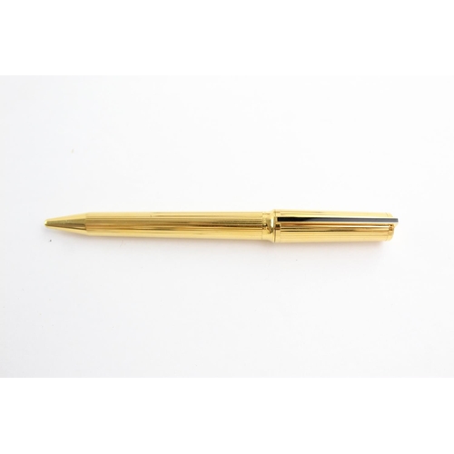 510 - S.T DUPONT Gold Plated BALLPOINT PEN / Biro WRITING - 56JHD36 Boxed (34g)