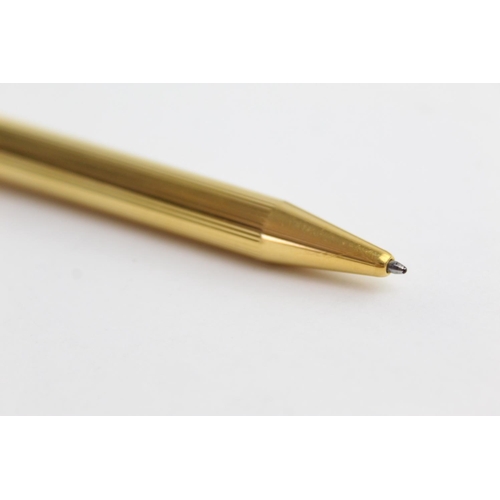 510 - S.T DUPONT Gold Plated BALLPOINT PEN / Biro WRITING - 56JHD36 Boxed (34g)