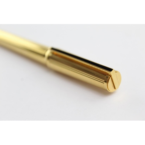 510 - S.T DUPONT Gold Plated BALLPOINT PEN / Biro WRITING - 56JHD36 Boxed (34g)