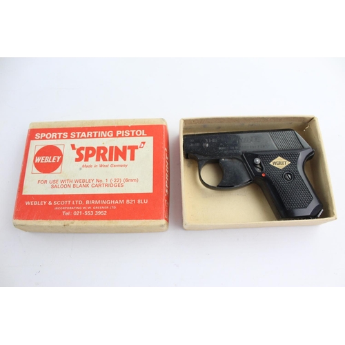 329 - Boxed WEBLEY Sprint Starting Pistol