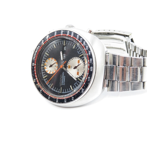 402 - seiko ufo automatic chronograph watch automatic, watch is fully working chronograph stop and reset d... 