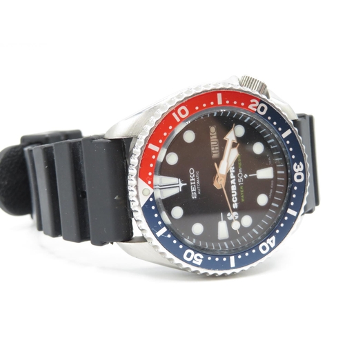 408 - boxed seiko automatic scuba pro water resistant 150m dive watch. 6309/704 LT wristwatch fully workin... 