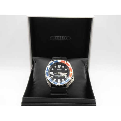 408 - boxed seiko automatic scuba pro water resistant 150m dive watch. 6309/704 LT wristwatch fully workin... 