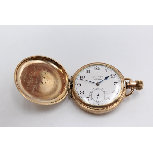 rolex hunter pocket watch