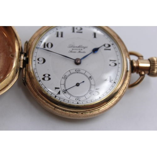 rolex hunter pocket watch