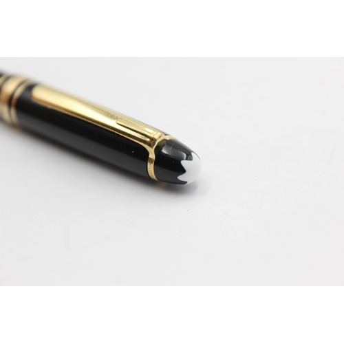 575 - MONTBLANC Meisterstuck Black Ballpoint Pen / Biro WRITING - HM1027638