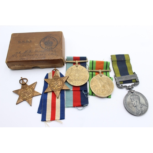 GV WW2 Medal Group Inc GV IGS North West Frontier 1935