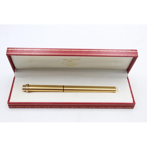 393 - LES MUST DE CARTIER Gold Plated BALLPOINT Pen / Biro WRITING (25g)