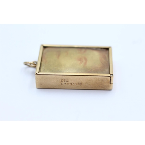 18 - 9ct gold antique 10 shilling emergency cash charm (2.9g)